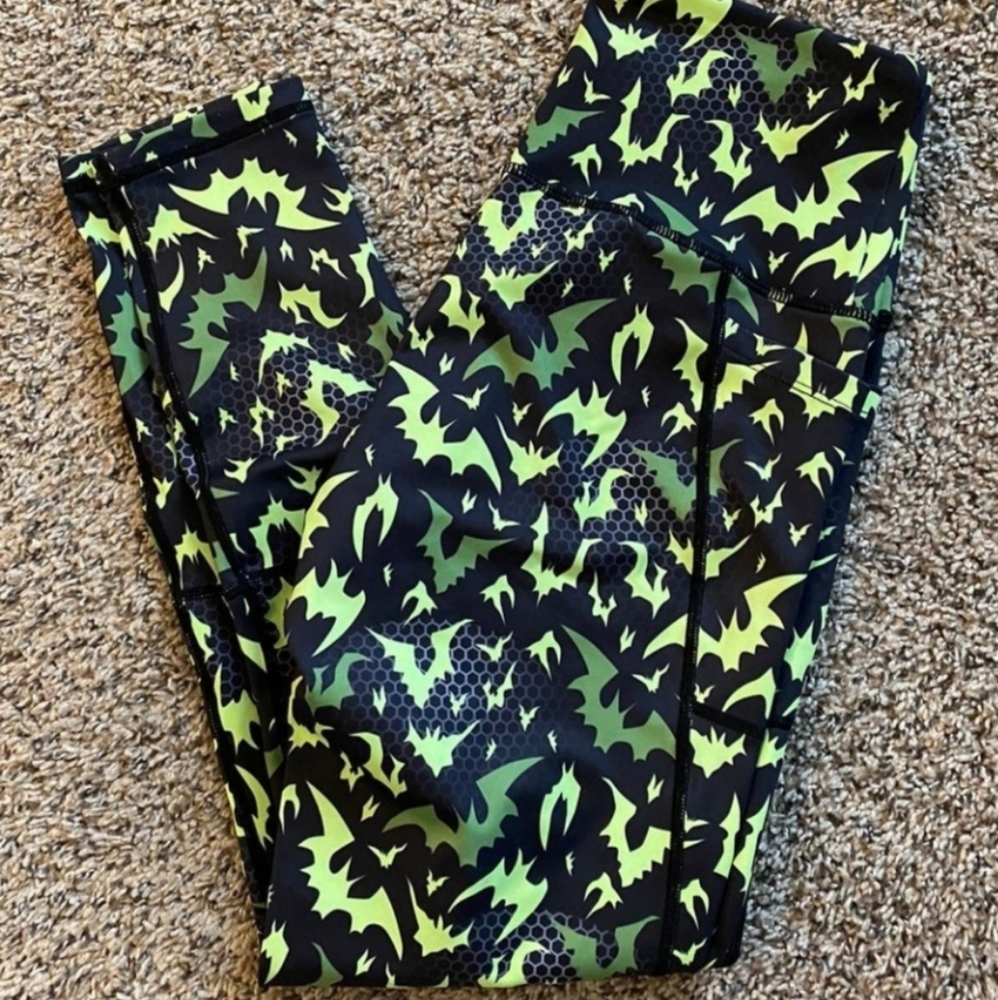 ISO Feed Me Fight Me 'it's freaken bats' leggings